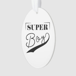 Super Boy Ornament