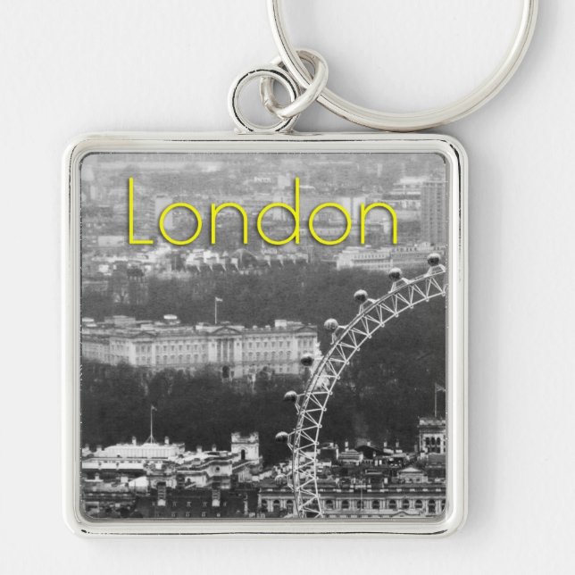 Super! Buckingham Palace London Key Ring (Front)