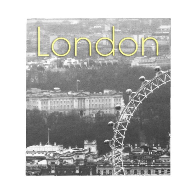 Super! Buckingham Palace London Notepad (Front)