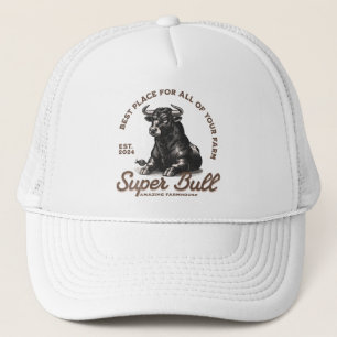 Super Bull Amazing Farmhouse Trucker Hat