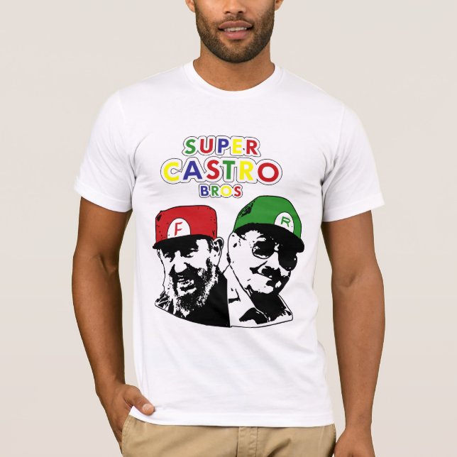 Super Castro Bros. T-Shirt (Front)