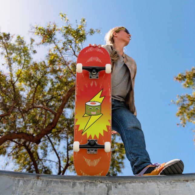 Super Charged Sushi - Skateboard (Outdoor 1)