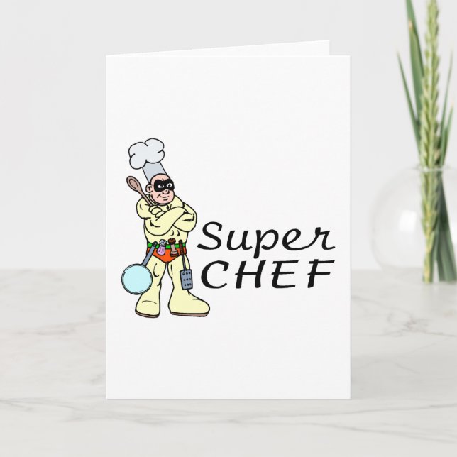 Super Chef Card (Front)