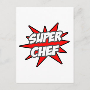 Super Chef Postcard