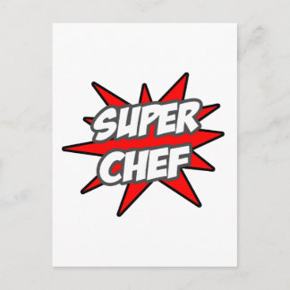 Super Chef Postcard