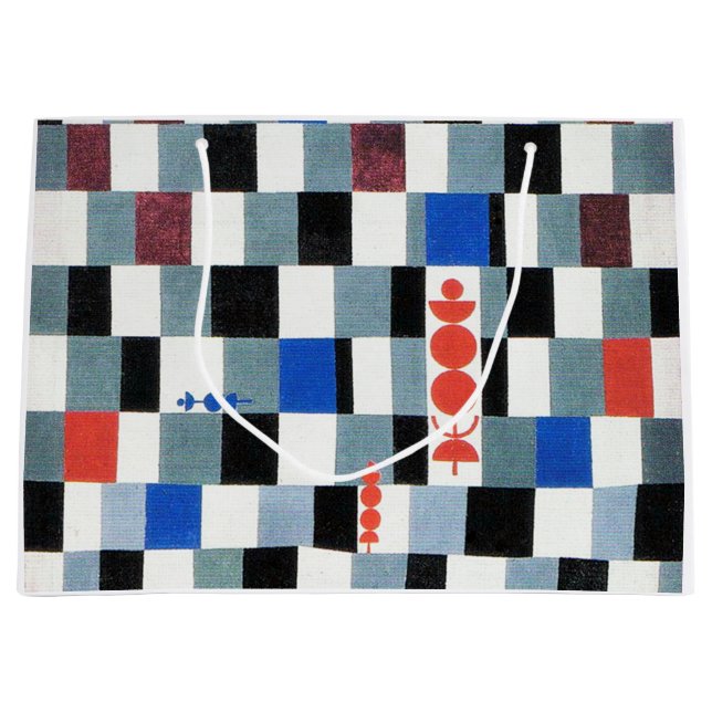 Super Chess, Paul Klee Large Gift Bag (Front)