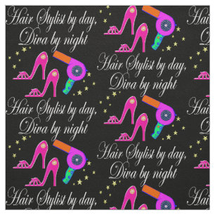 SUPER CHIC HAIR STYLIST FABRIC