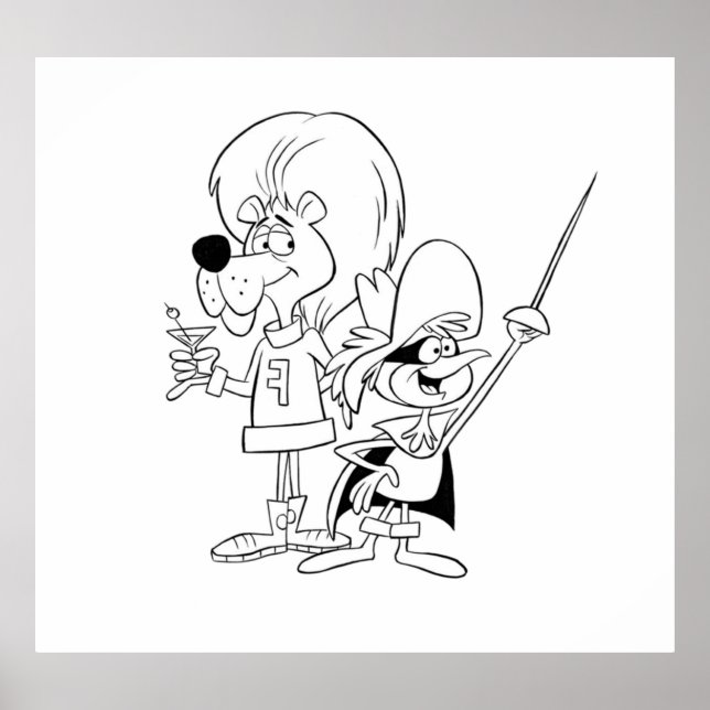 Super Chicken Fred Poster (Front)