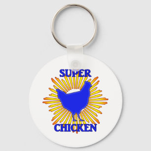 Super Chicken Key Ring