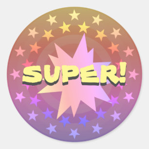 Super Classic Round Sticker