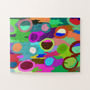 Super Colour Circles 1 Jigsaw Puzzle