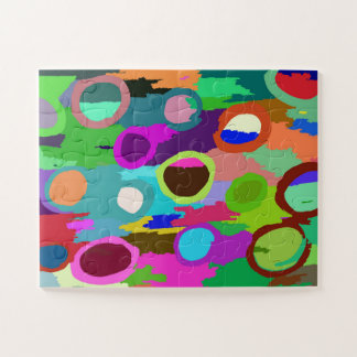 Super Colour Circles 1 Jigsaw Puzzle