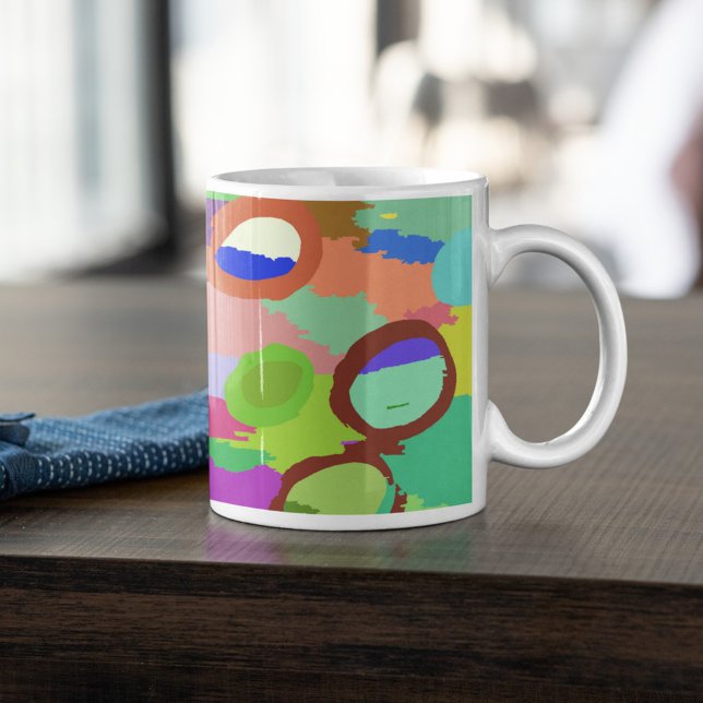 Super Colour Circles 1 Mug (Creator Uploaded)