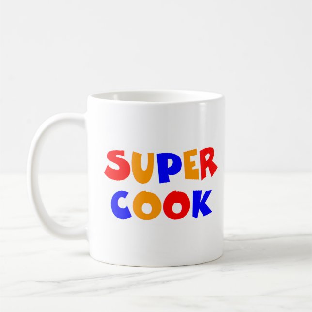 super cook coffee mug (Left)
