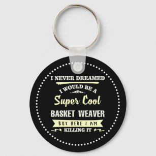 Super Cool Basket Weaver Key Ring