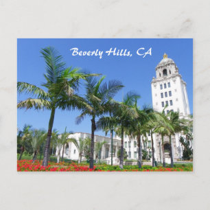 Super Cool Beverly Hills Postcard! Postcard