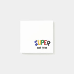 Super cool daddy post-it notes