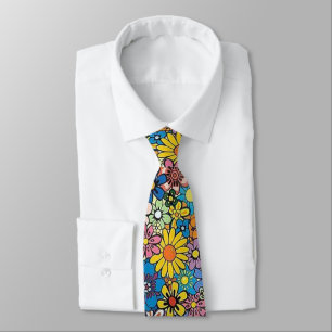 Super Cool Flower-Power Tie! Tie