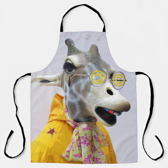 Super Cool Giraffe Apron! Apron (Front)