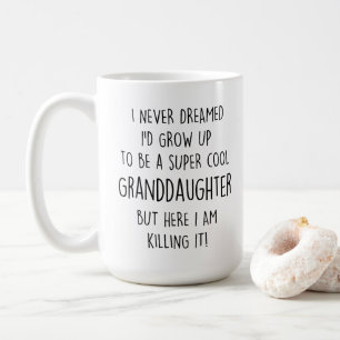 Super Cool Granddaughter - Stylish Ceramic Mug