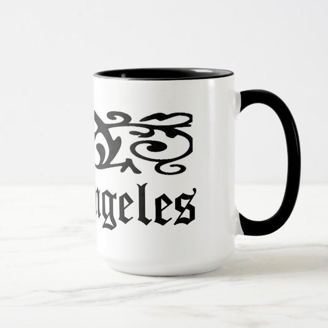 Super Cool Los Angeles Mug! Mug (Right)