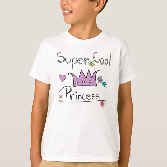 Super Cool Princess T-Shirt (Front)
