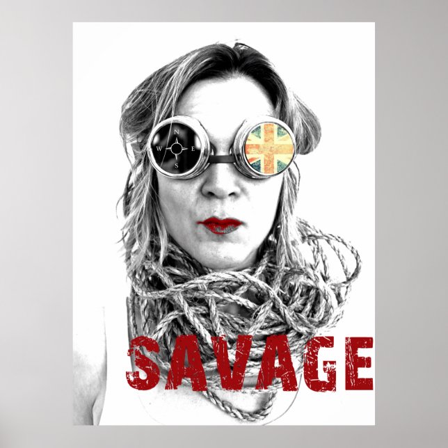 Super Cool Savage Poster! Poster (Front)