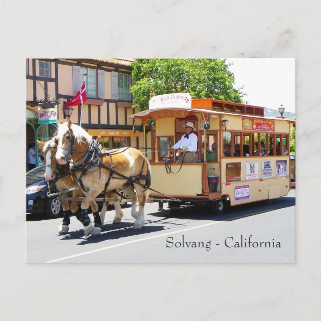 Super Cool Solvang Postcard! Postcard (Front)