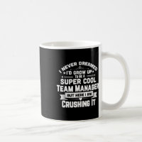 Super Cool Team Manager Funny Bysebyll Soccer Gift