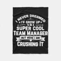 Super Cool Team Manager Funny Bysebyll Soccer Gift