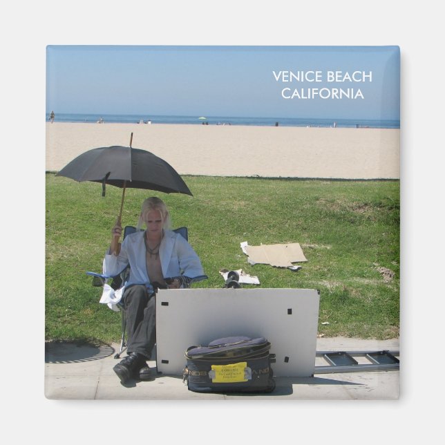 Super Cool Venice Beach Magnet! Magnet (Front)