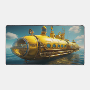 Super Cool Yellow Submarine Desk Mat! Mat