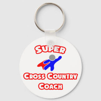 Super Cross Country Coach Key Ring