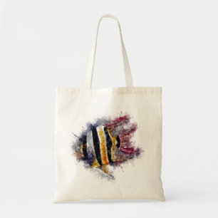 Super Cute AngelFish Aquarelle Aquarium gift idea Tote Bag