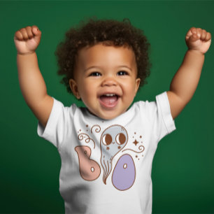 Super Cute baby Halloween "Boo", Ghost Baby T-Shirt