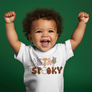 Super Cute baby Halloween "Stay Spooky" Baby Bodys Baby T-Shirt