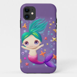 Super Cute Baby Mermaid iPhone 11 Case