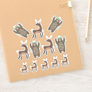 Super cute Bears and Reindeer Christmas