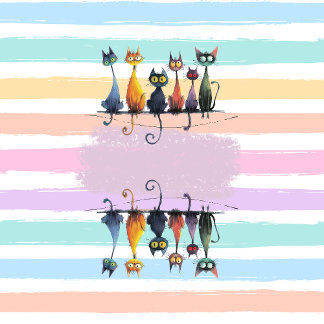 Super Cute Crazy Cat Name Frame Design on this Cushion