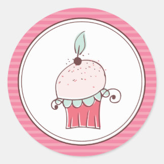 Super Cute Cupcake Stickers