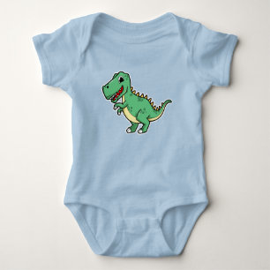 Super Cute Dinosaur Baby Bodysuit