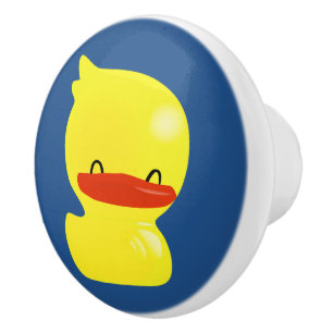 Super Cute Ducky Blue Door Knob