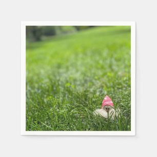 Super cute Garden Gnome Cocktail Napkins