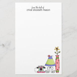 Super Cute Girly Stuff Stationery