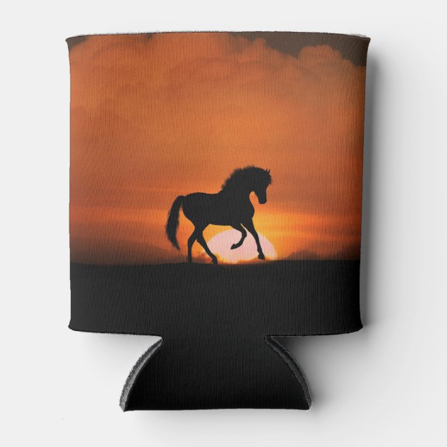 Super Cute Horse Can Cooler (Front)