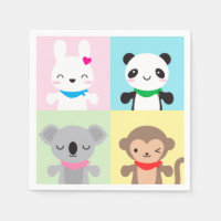 Super Cute Kawaii Animal Mascots