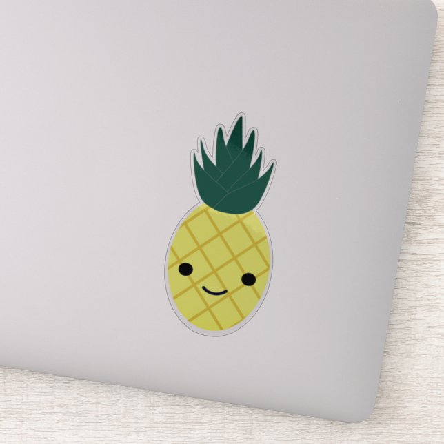 Super Cute Kawaii Pineapple (Detail)