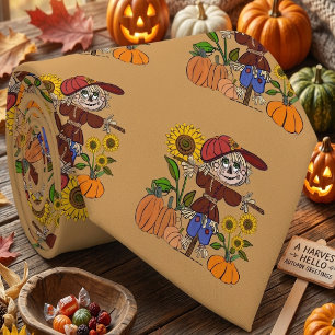 Super Cute Scarecrow Tie