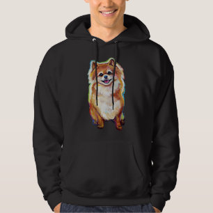 Super Cute Smiling Pomeranian Hoodie