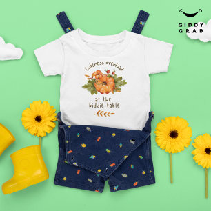 Super Cute & Sweet Thanksgiving Holiday Quote  Baby Bodysuit